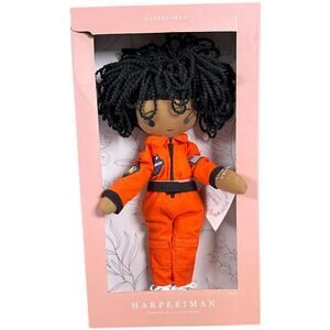 Harperiman Charlie 14'' Handmade Linen Plush Outer Space Doll New In Box